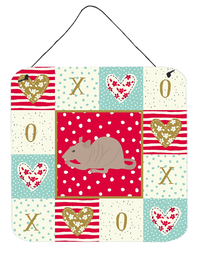 Fuzz Rat Love Wall or Door Hanging Prints CK5460DS66