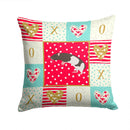 Tailless Rat Love Throw Pillow - 14x14 Decorative Pillow – Art for Your Home & Patio CK5464PW1414