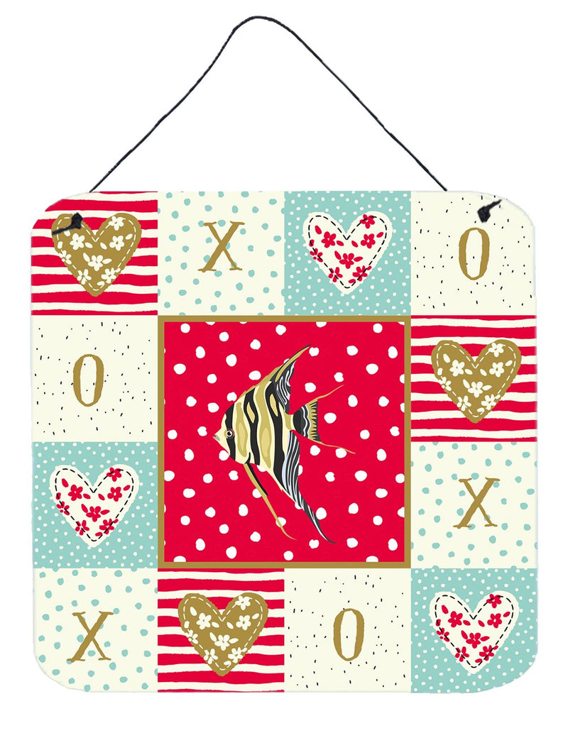 Angelfish Love Wall or Door Hanging Prints CK5465DS66