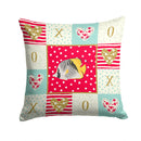 Butterfly Fish Love Throw Pillow - 14x14 Decorative Pillow – Art for Your Home & Patio CK5466PW1414