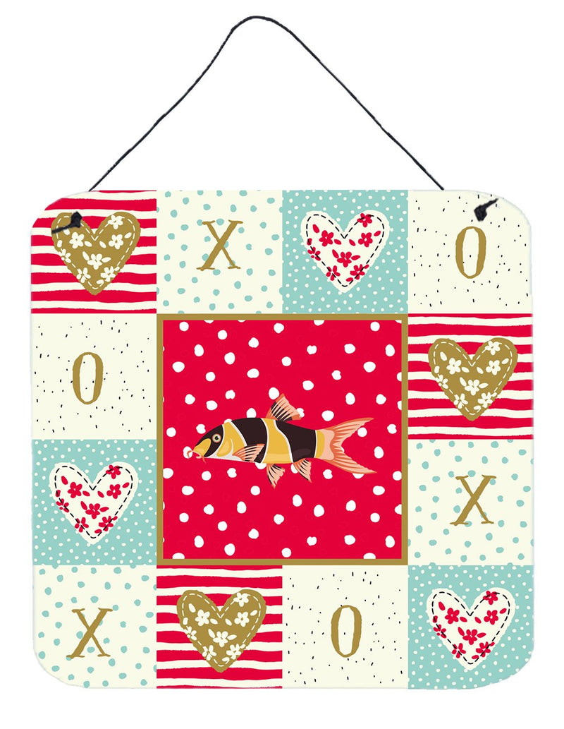 Clown Loach Fish Love Wall or Door Hanging Prints CK5467DS66