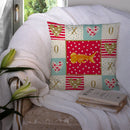 Bubble Eyed Goldfish Love Throw Pillow - 14x14 Decorative Pillow – Art for Your Home & Patio CK5470PW1414