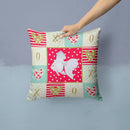 Ryukin Goldfish Love Throw Pillow - 14x14 Decorative Pillow – Art for Your Home & Patio CK5477PW1414