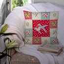 Tamasaba Goldfish Love Throw Pillow - 14x14 Decorative Pillow – Art for Your Home & Patio CK5479PW1414