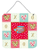 Dwarf Gourami Love Wall or Door Hanging Prints CK5485DS66