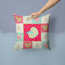 Elephant Ear Betta Love Throw Pillow - 14x14 Decorative Pillow – Art for Your Home & Patio CK5486PW1414