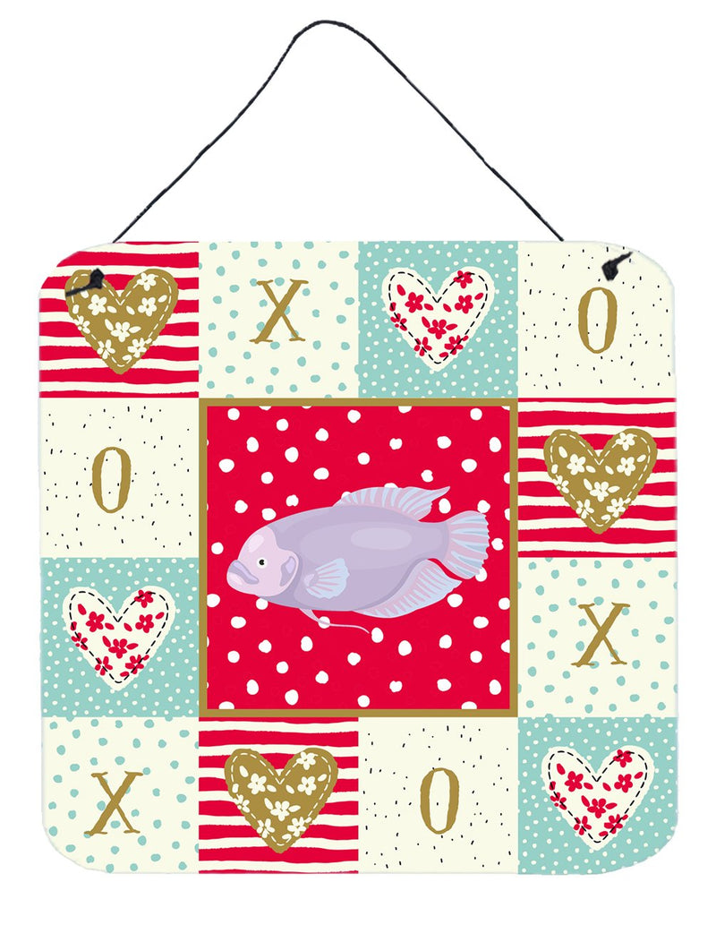 Giant Gourami Love Wall or Door Hanging Prints CK5487DS66