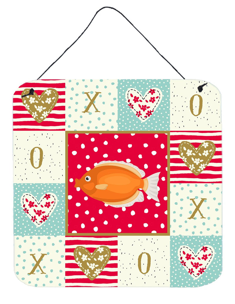 Kissing Gourami Love Wall or Door Hanging Prints CK5488DS66