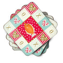 Kissing Gourami Love Coasters - Set of 4 Lightweight Foam, Absorbent Drink Coasters  CK5488FC