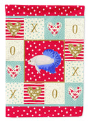 Plakat Betta Love Flag Canvas House Size CK5492CHF
