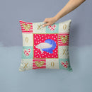 Plakat Betta Love Throw Pillow - 14x14 Decorative Pillow – Art for Your Home & Patio CK5492PW1414