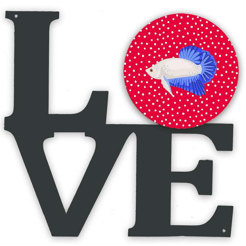 Plakat Betta Love Decorative Wall Art – Artist-Designed Metal Print for Home or Office CK5492WALV