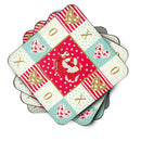 Veil Tail Betta Love Coasters - Set of 4 Lightweight Foam, Absorbent Drink Coasters  CK5494FC