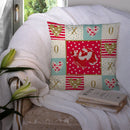 Veil Tail Betta Love Throw Pillow - 14x14 Decorative Pillow – Art for Your Home & Patio CK5494PW1414