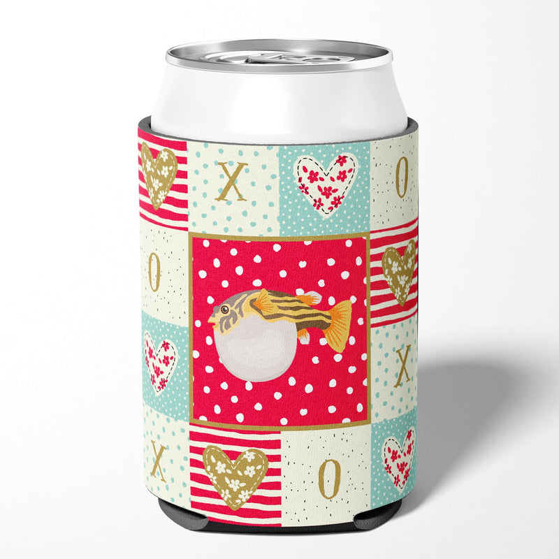 Puffer Fish Love Can or Bottle Hugger CK5496CC