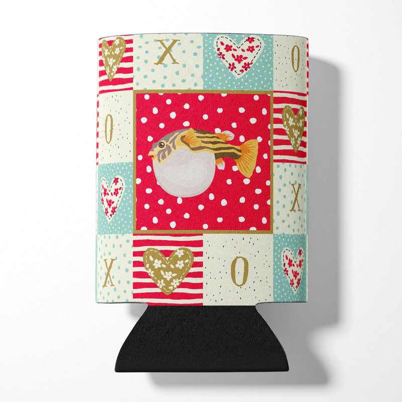 Puffer Fish Love Can or Bottle Hugger CK5496CC