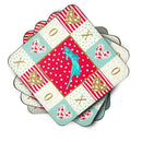 Sword Tail Guppy Love Coasters - Set of 4 Lightweight Foam, Absorbent Drink Coasters  CK5498FC