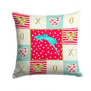 Sword Tail Guppy Love Throw Pillow - 14x14 Decorative Pillow – Art for Your Home & Patio CK5498PW1414