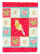 French Curly Canary Love Garden Flag - Outdoor Decorative Yard Flag CK5502GF