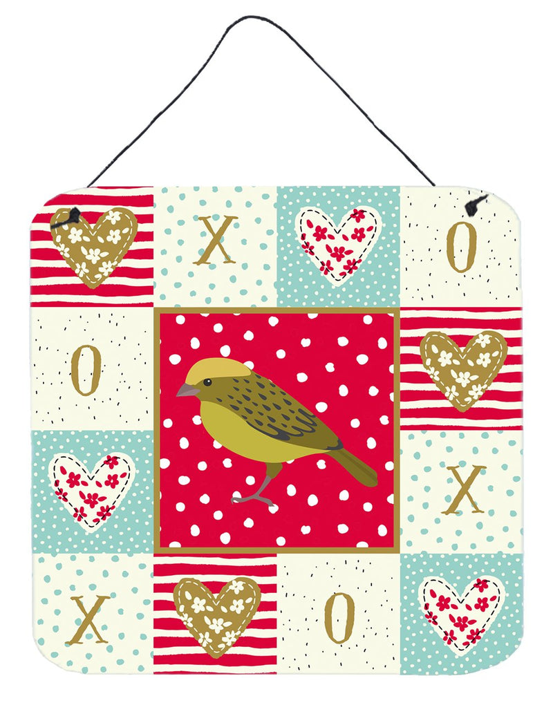 Lizard Canary Love Wall or Door Hanging Prints CK5504DS66