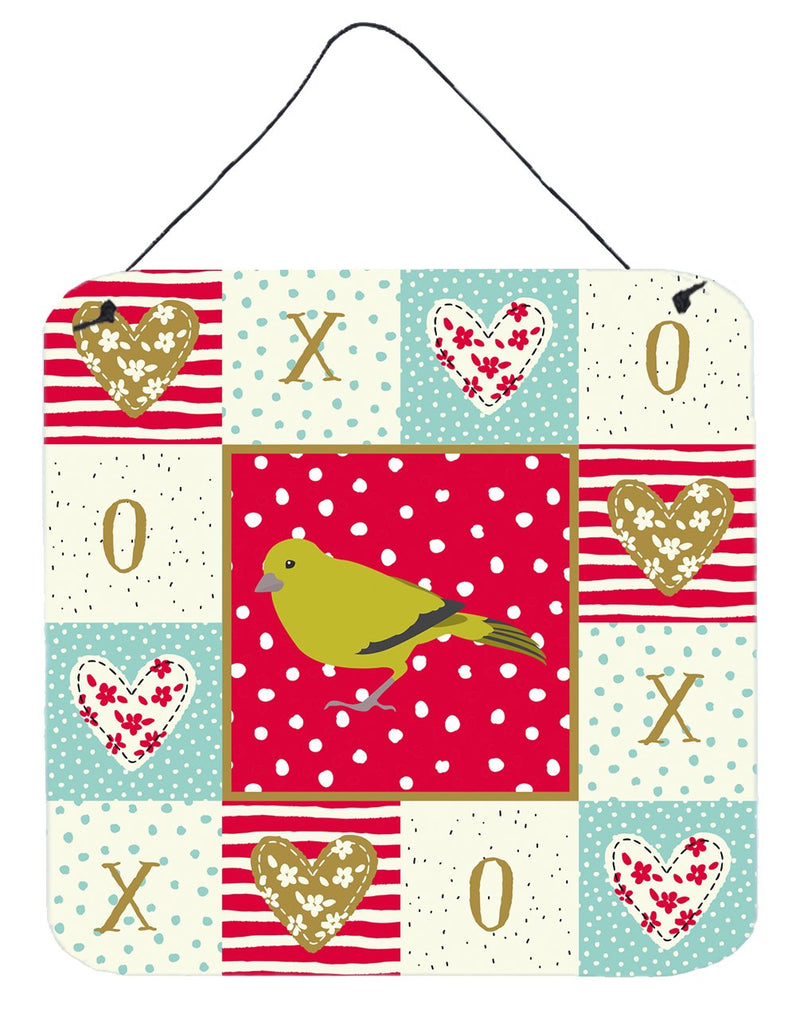 London Canary Love Wall or Door Hanging Prints CK5505DS66