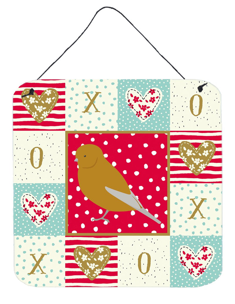 Norwich Canary Love Wall or Door Hanging Prints CK5506DS66