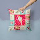 Parisian Trumpeter Canary Love Throw Pillow - 14x14 Decorative Pillow – Art for Your Home & Patio CK5507PW1414