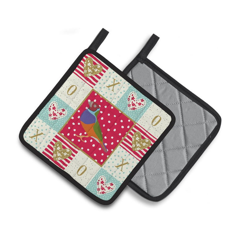 Amadina Love Pair of Pot Holders CK5509PTHD