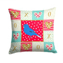 Bunting Love Throw Pillow - 14x14 Decorative Pillow – Art for Your Home & Patio CK5510PW1414