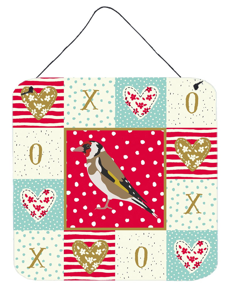 Gold Finch Love Wall or Door Hanging Prints CK5512DS66