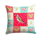 Goldfinch Love Throw Pillow - 14x14 Decorative Pillow – Art for Your Home & Patio CK5512PW1414
