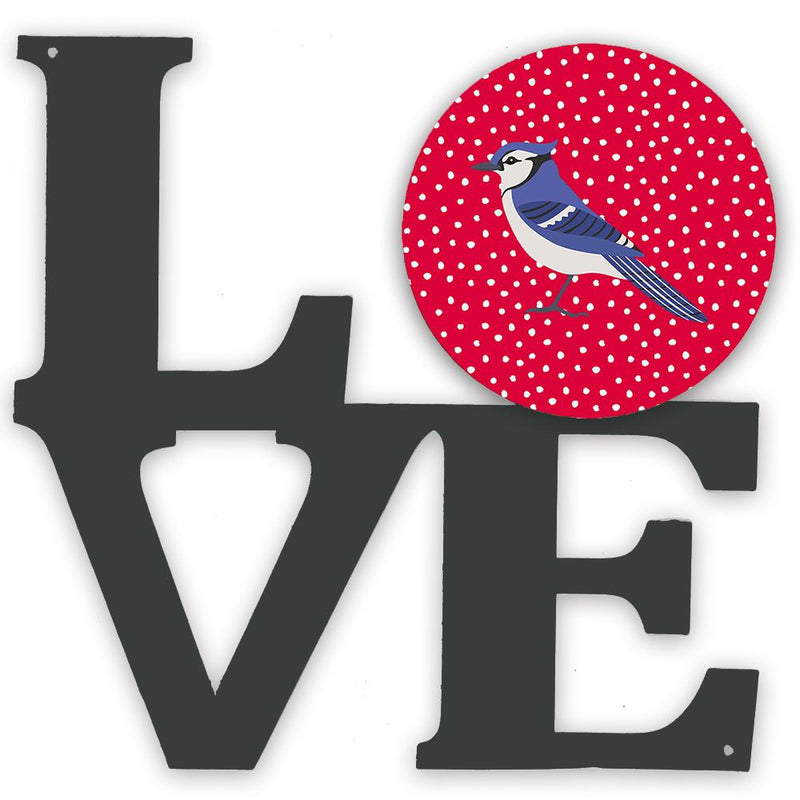 Jay Bird Love Metal Wall Artwork LOVE CK5513WALV