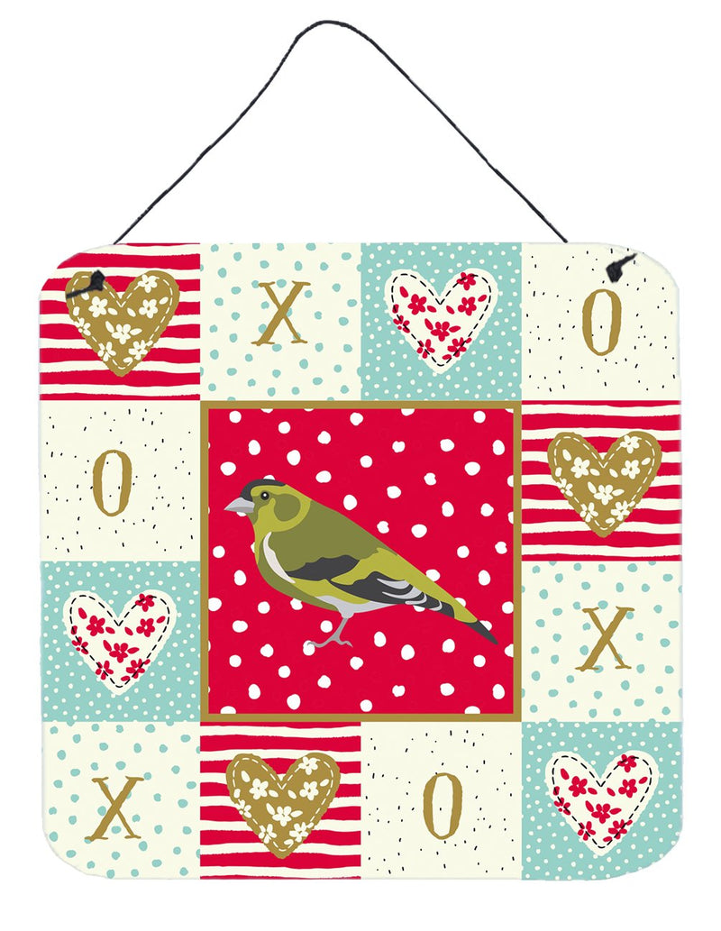 Siskin Love Wall or Door Hanging Prints CK5514DS66