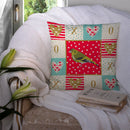 Siskin Love Throw Pillow - 14x14 Decorative Pillow – Art for Your Home & Patio CK5514PW1414