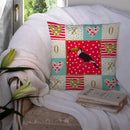 Toucan Love Throw Pillow - 14x14 Decorative Pillow – Art for Your Home & Patio CK5517PW1414