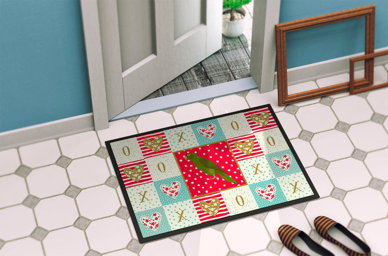 Amazon Parrot Love Doormat - 24x36 Decorative Floor Mat – Indoor/Outdoor Rug with Artistic Flair CK5519JMAT