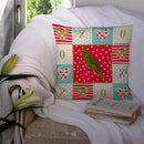 Amazon Parrot Love Throw Pillow - 14x14 Decorative Pillow – Art for Your Home & Patio CK5519PW1414