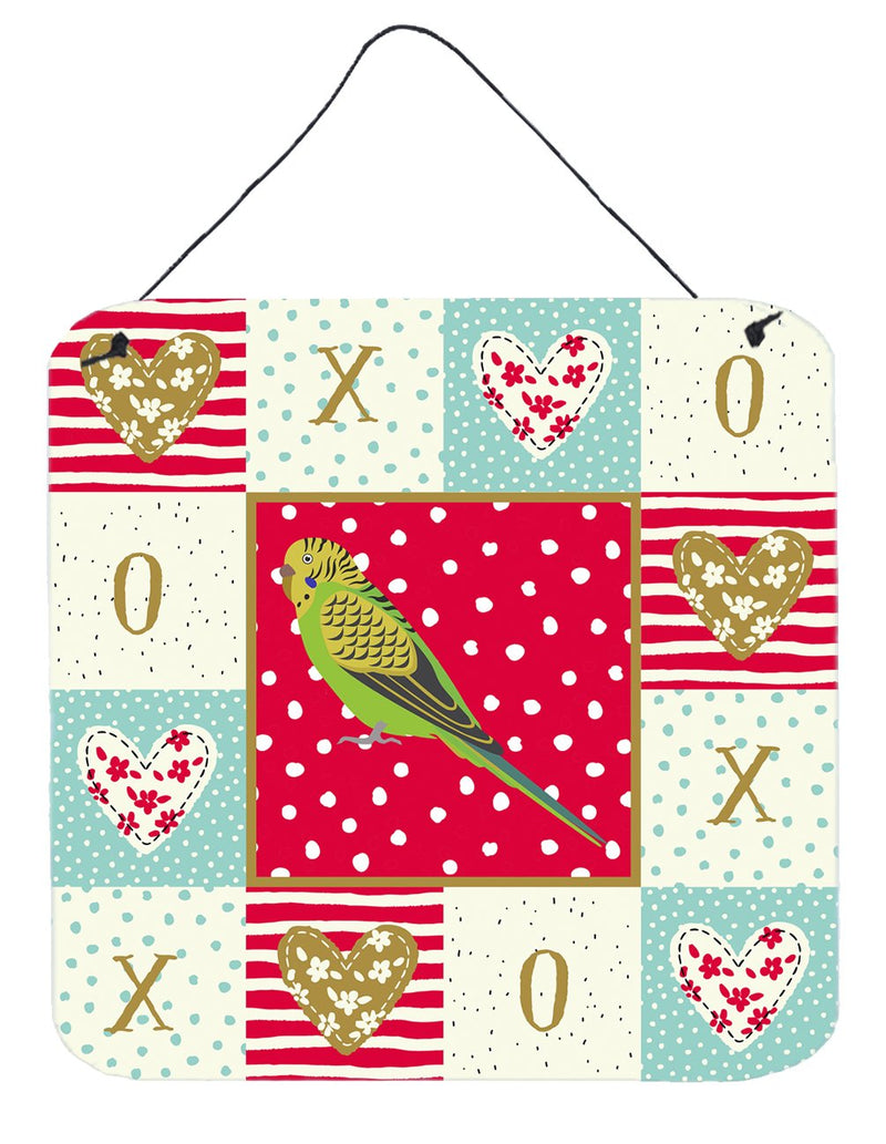 Budgerigar Love Wall or Door Hanging Prints CK5520DS66