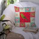 Budgerigar Love Throw Pillow - 14x14 Decorative Pillow – Art for Your Home & Patio CK5520PW1414