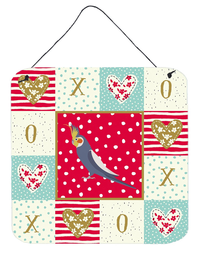 Cockatiel Love Wall or Door Hanging Prints CK5521DS66