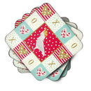 Cockatoo Love Coasters - Set of 4 Lightweight Foam, Absorbent Drink Coasters  CK5522FC