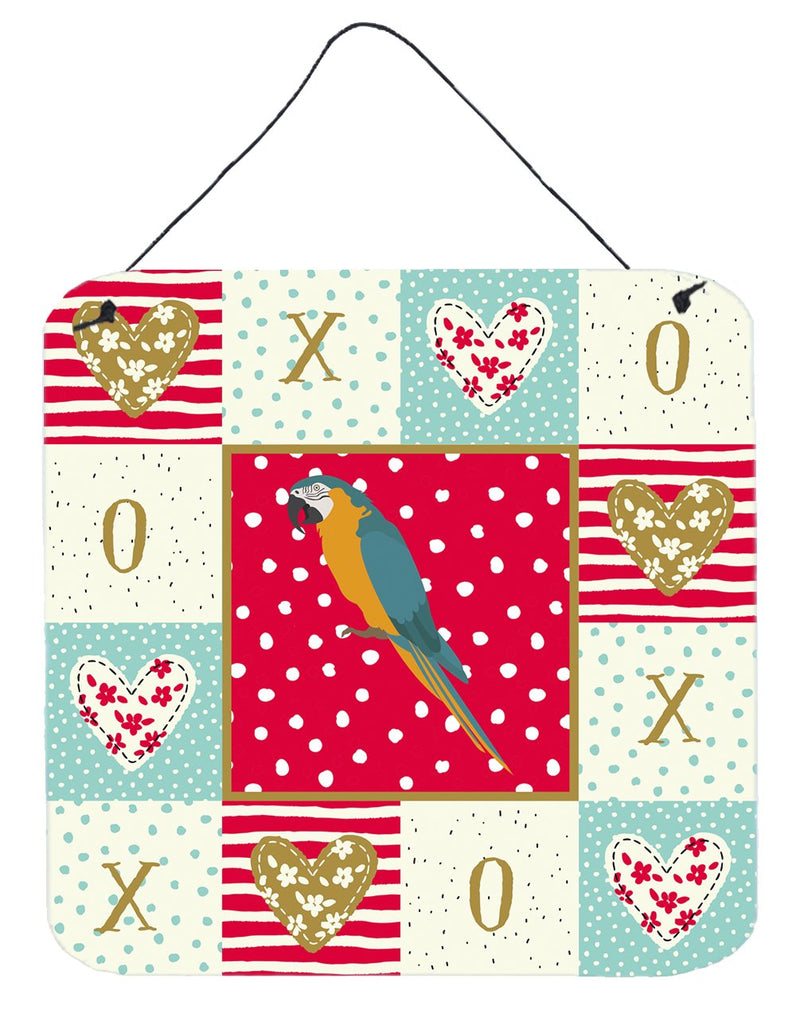 Macaw Love Wall or Door Hanging Prints CK5523DS66