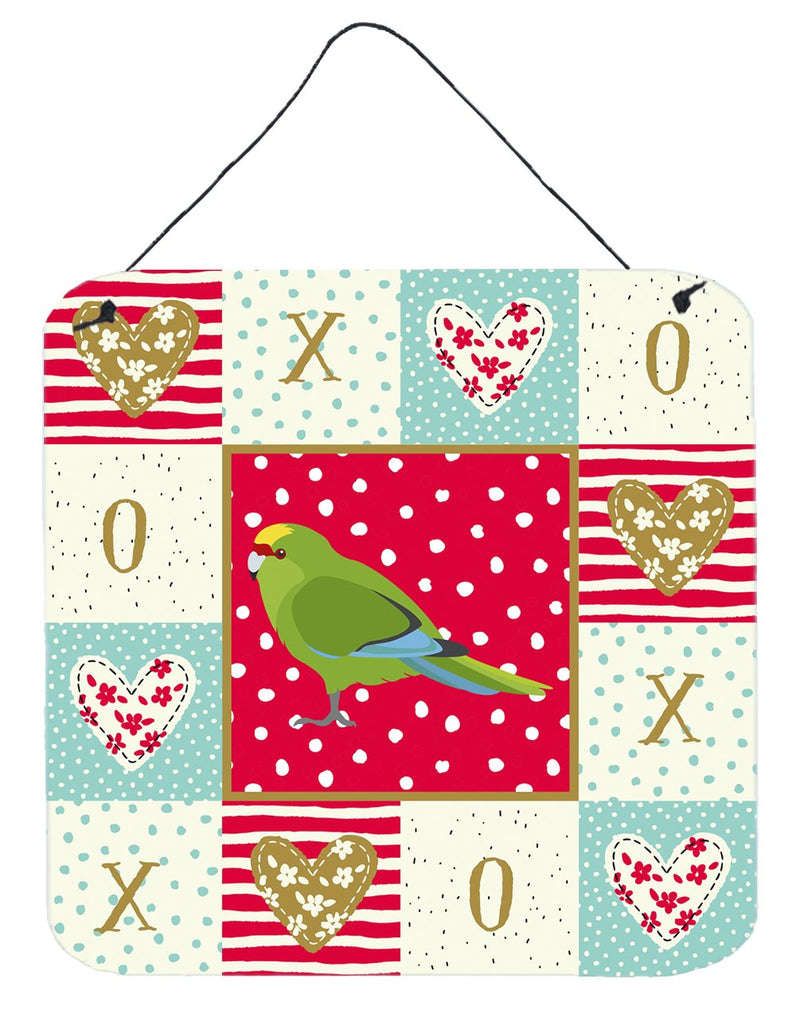 New Zealand Parakeet Love Wall or Door Hanging Prints CK5524DS66