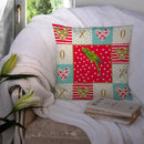 Ring-Necked Parakeet Love Throw Pillow - 14x14 Decorative Pillow – Art for Your Home & Patio CK5525PW1414