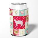 White Devon Rex Cat Love Can or Bottle Hugger CK5596CC