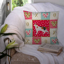 Korean Bobtail Cat Love Throw Pillow - 14x14 Decorative Pillow – Art for Your Home & Patio CK5633PW1414