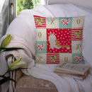 American Curl Cat Love Throw Pillow - 14x14 Decorative Pillow – Art for Your Home & Patio CK5735PW1414