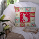 Arabian Mau Cat Love Throw Pillow - 14x14 Decorative Pillow – Art for Your Home & Patio CK5739PW1414