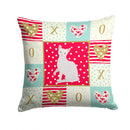 Arabian Mau Cat Love Throw Pillow - 14x14 Decorative Pillow – Art for Your Home & Patio CK5739PW1414