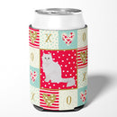 Chinchilla Persian Longhair Cat Love Can or Bottle Hugger CK5752CC